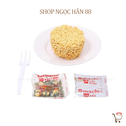 Mì Ly khoai tây Omachi xốt bò hầm/Sườn hầm 68g NEW