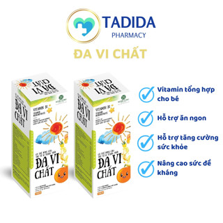 Vitamin Tổng Hợp Cho Bé Đa Vi Chất ND (100ml) Công Thức Vàng Bổ Sung Sinh Dưỡng Toàn Diện Cho Trẻ - TADIDA PHARMA