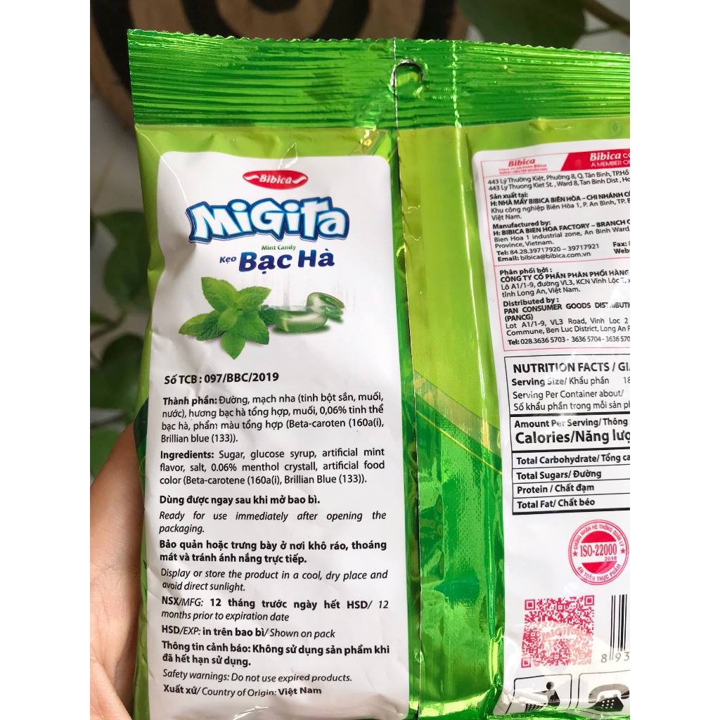 Kẹo Hương Bạc Hà Migita