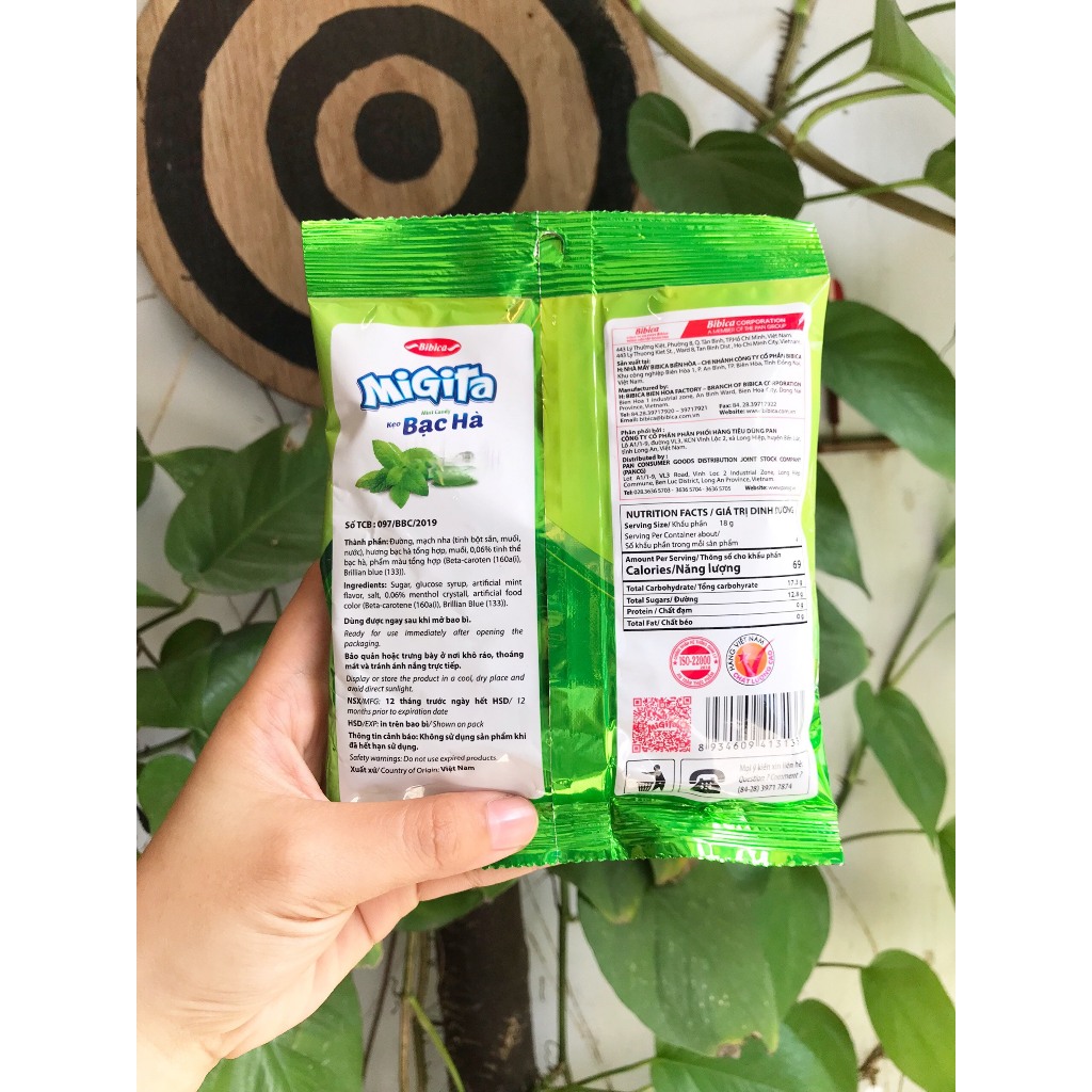 Kẹo Hương Bạc Hà Migita