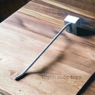 Móc cài thanh ngang - móc cài thanh sắt, gỗ, thanh inox hộp 13*26 mm dài 20cm- Fi5