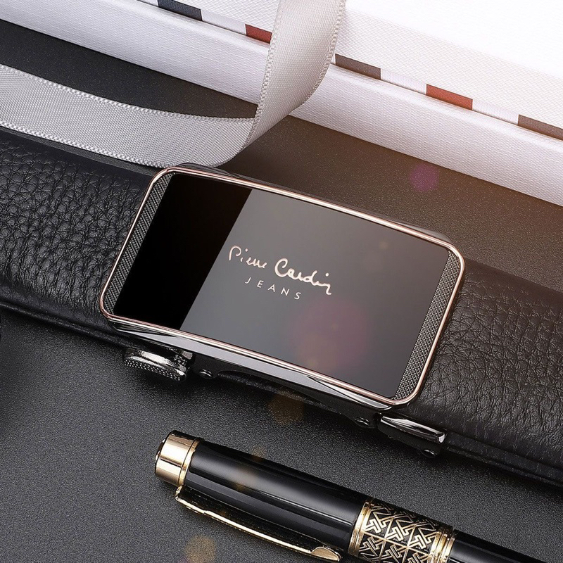 Combo thắt lưng nam và ví nam Pierre Cardin chính hãng da bò bền bỉ