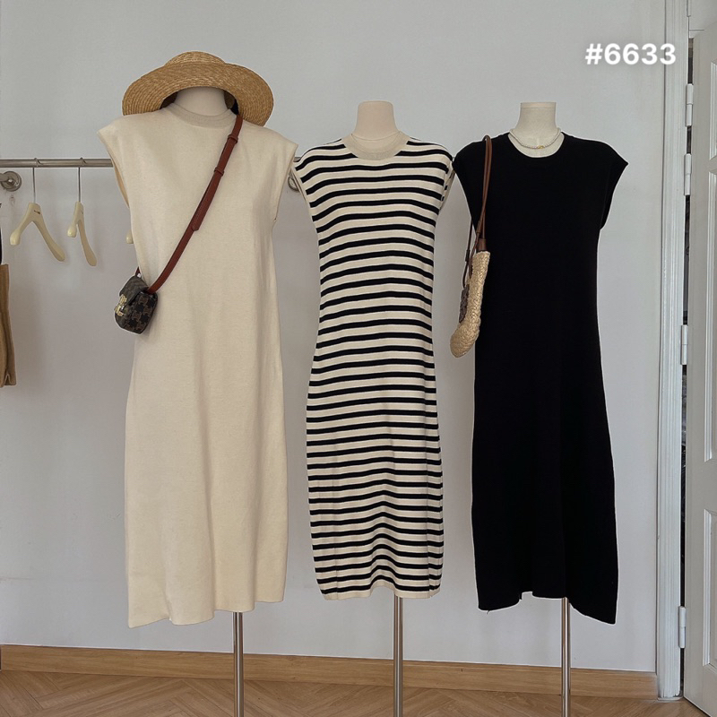 Váy len suông dài 3 màu nhàng  - Sarang Clothing