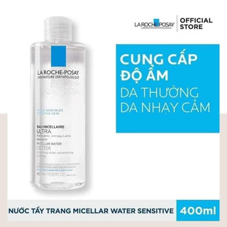 Tẩy trang laroche-posay micellar water 400ml