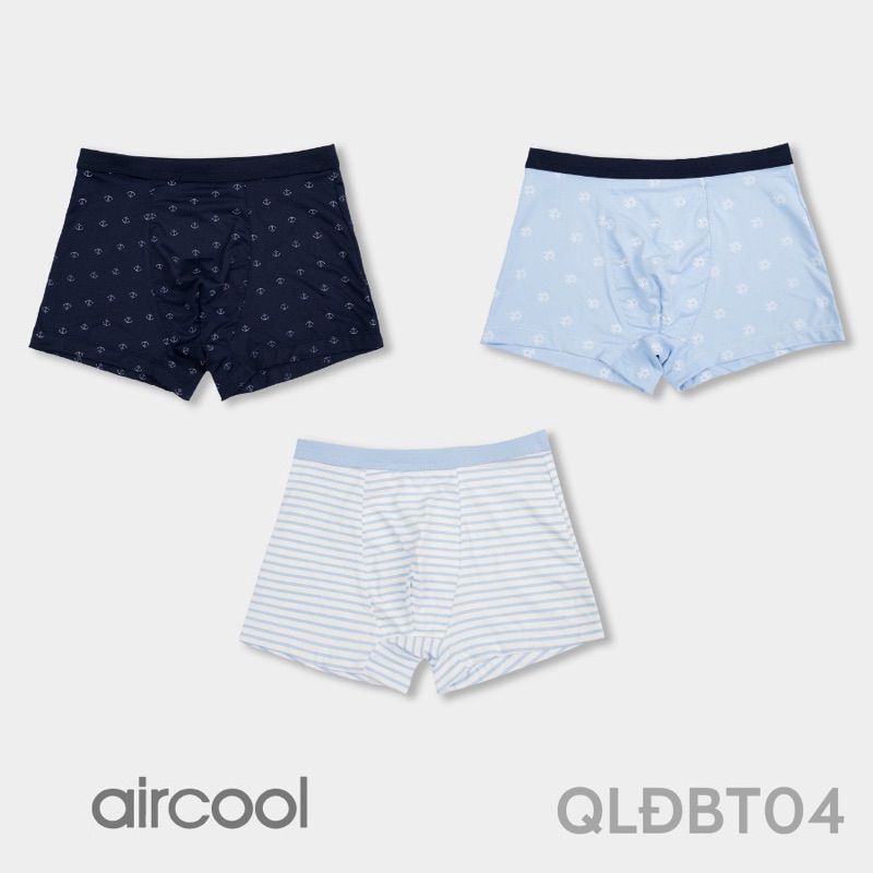 Quần lot bé trai chính hãng 💕Freeship💕sịp đùi bé trai sét 3c túi zip hàng Nhật Bản cotton cao cấp