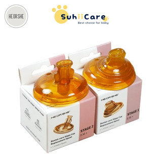 Núm thay thế bình tập uống/tập hút nước heorshe 180ml/280ml