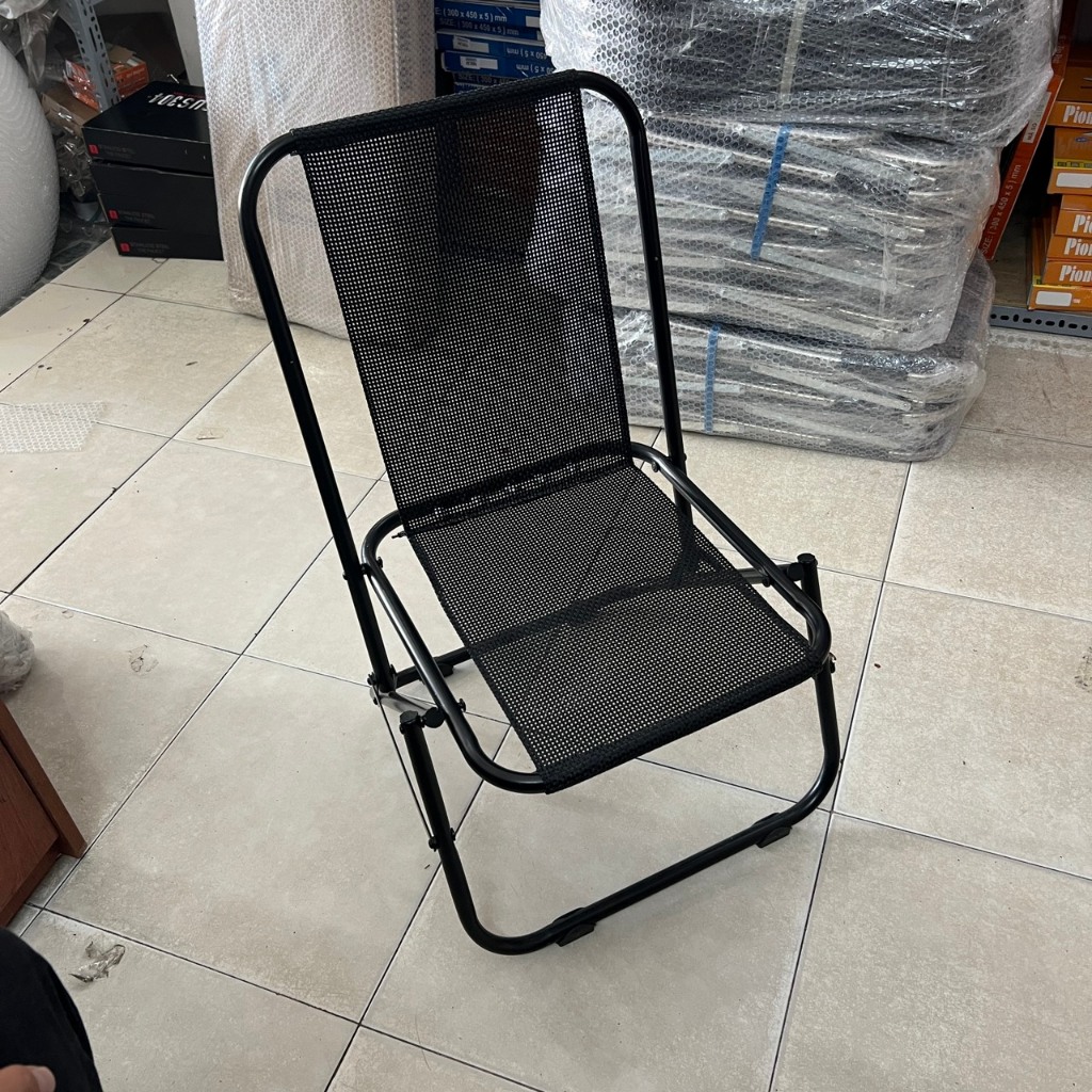 Ghế Xếp Lò Xo Lưới Lưng Thấp Cafe, Câu Cá, Du Lịch Dã Ngoại Giá Sỉ