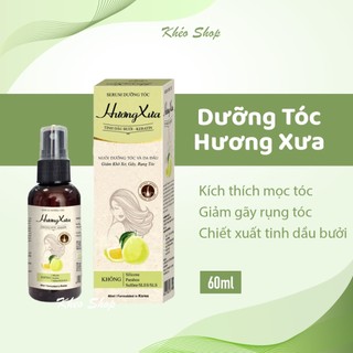 Lotion tinh dầu xịt bưởi dưỡng tóc hương xưa - chai 60ml