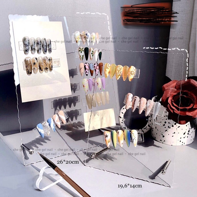 Bảng mica trưng mẫu đủ kích thước