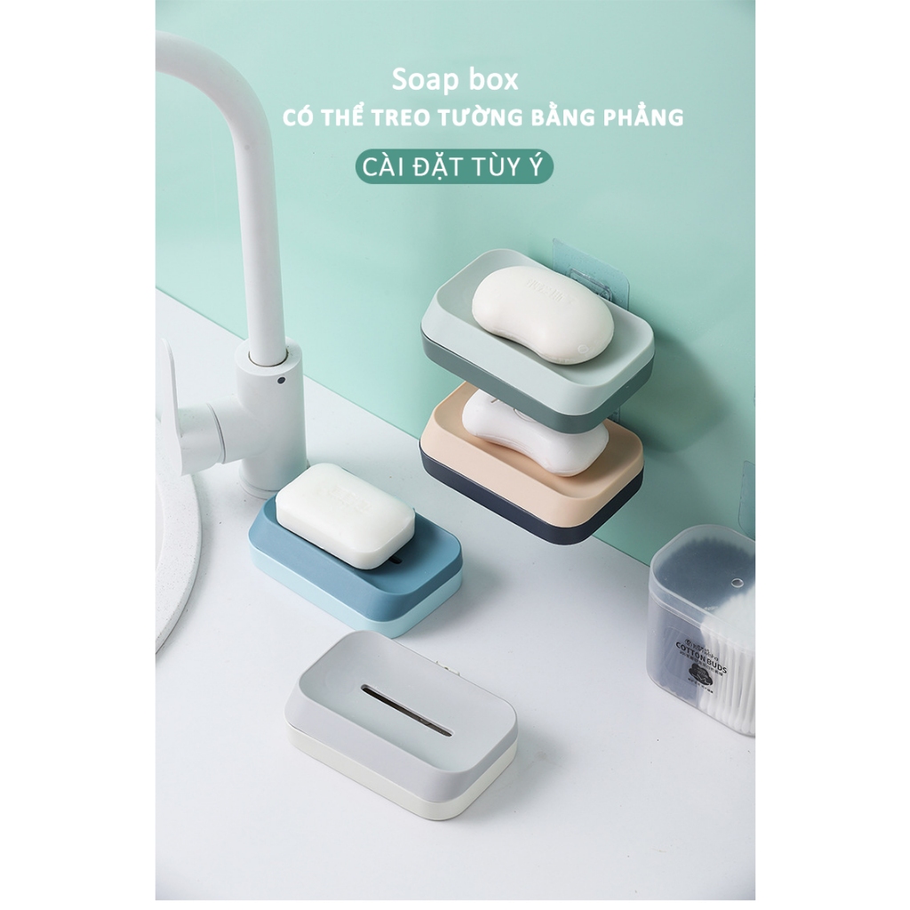 Đĩa xà phòng treo không cần khoan