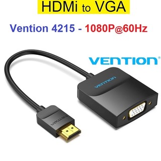 HDMI to VGA Vention 1080P@60Hz cáp chuyển đổi tín hiệu máy tính HDMI sang màn hình VGA (74345)