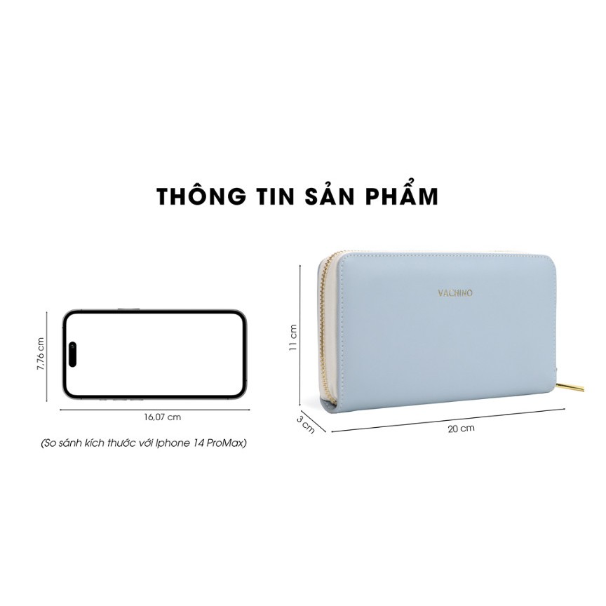 ✨Thanh lí ✨ví nữ dài cầm tay thương hiệu VACHINO chưa qua sử dụng, new 💯💯%%
