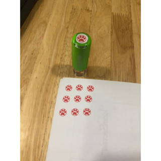 Khắc con dấu tích điểm, logo nhận xét, tròn nhỏ 9mm đóng giấy