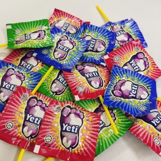 Bịch 50 cây kẹo mút bàn chân Yeti