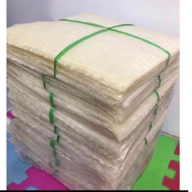 Bánh tráng gạo vuông| Combo 1kg 40 cái bánh tráng gạo nhúng vuông ngon, chất lượng