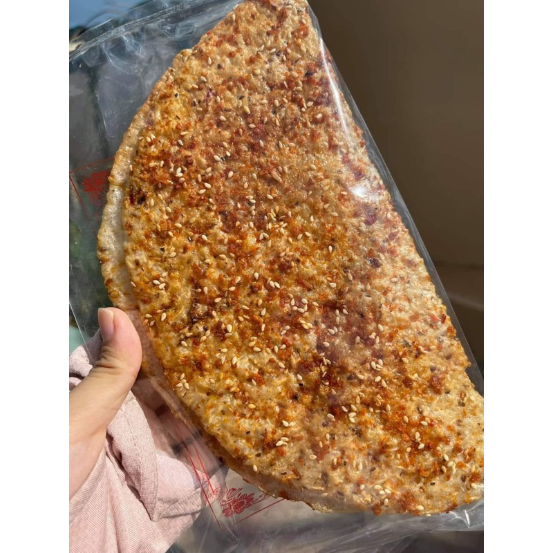 Bánh tráng dừa Tam Quan nướng mắm tép| Combo 5 miếng bánh tráng dừa TaM Quan nướng mắm tép thơm ngon đậm vị