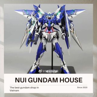 (Hàng có sẵn) Mô Hình Ráp Sẵn Metal Build 1/60 Amazing Exia Steel Legend (Kèm 9 bóng led sạc)