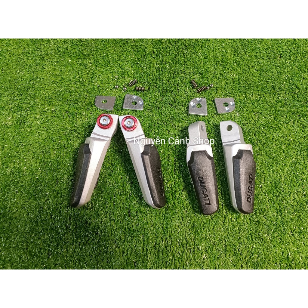 Gác chân DUCATI gắn xe máy Honda yamaha