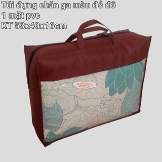 Túi vải đựng chăn ga gối, túi đựng mền, túi đựng bộ drap, nhiều màu