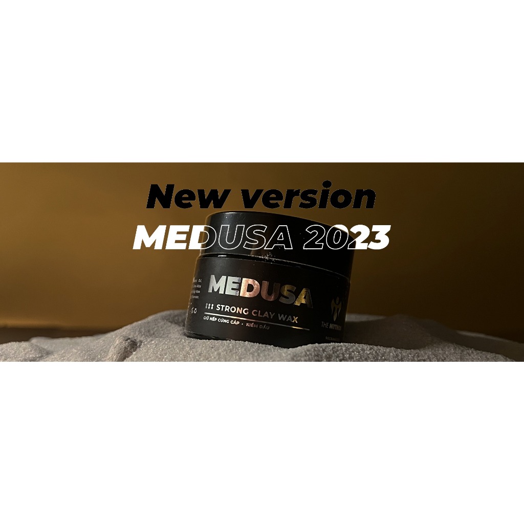Sáp vuốt tóc MEDUSA / The Mythos 60gr & 150gr new 2023 + Quà Tặng