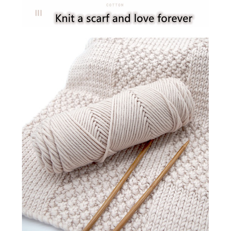 Len Cotton Love- Len ống 100g 3.5mm