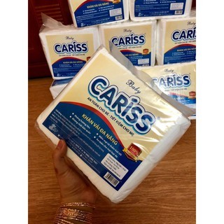 Khăn Vải Khô Đa Năng BABY Cariss - 500 Tờ x 19 Cm