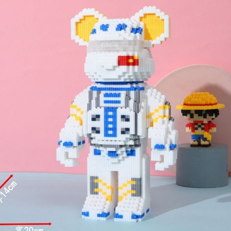 Mô hình láp ráp bearbrick 33cm, 55cm 5000 chi tiết, đa dạng mẫu mã