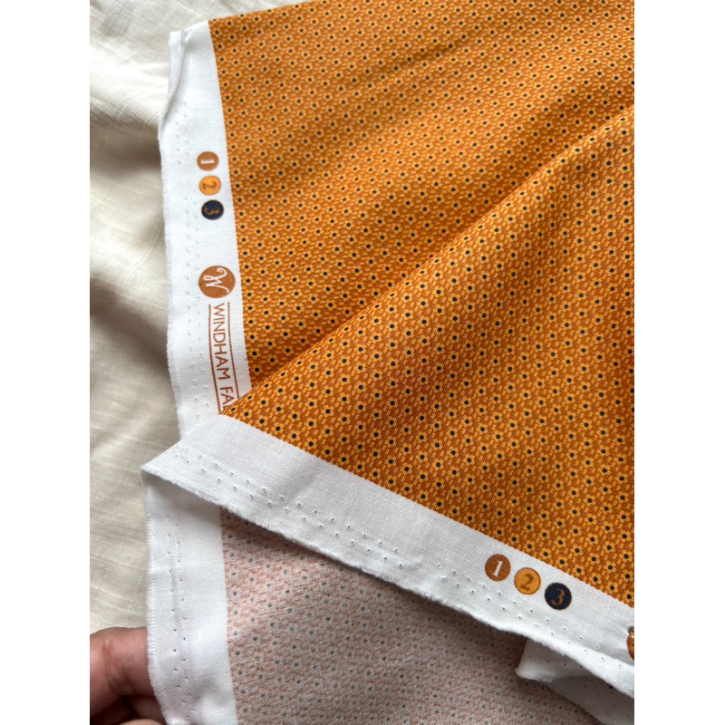 Vải thô Mỹ 100% cotton hoa nhí  - khổ 1,1m