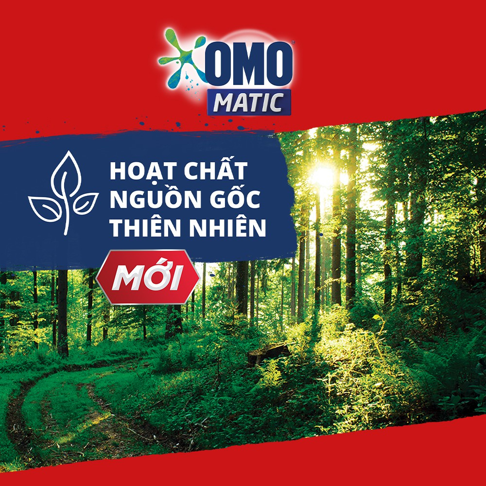 Combo 2 Túi Nước giặt OMO Matic 350g/túi - Ngăn Mùi Ẩm Mốc