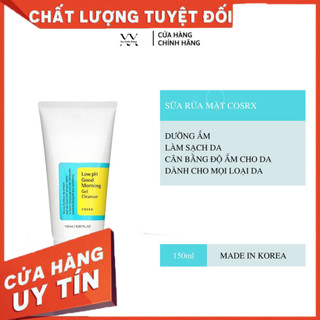 [Loại 150ml] Sữa Rửa Mặt Cosrx Low PH Good Morning Gel Cleanser Dạng Gel Chiết Từ Dầu Cây Trà