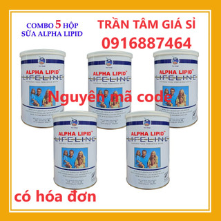 Combo 5 lon sữa non alpha lipid New Zealand 450g