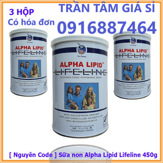 Combo 3 lon sữa non alpha lipid New Zealand