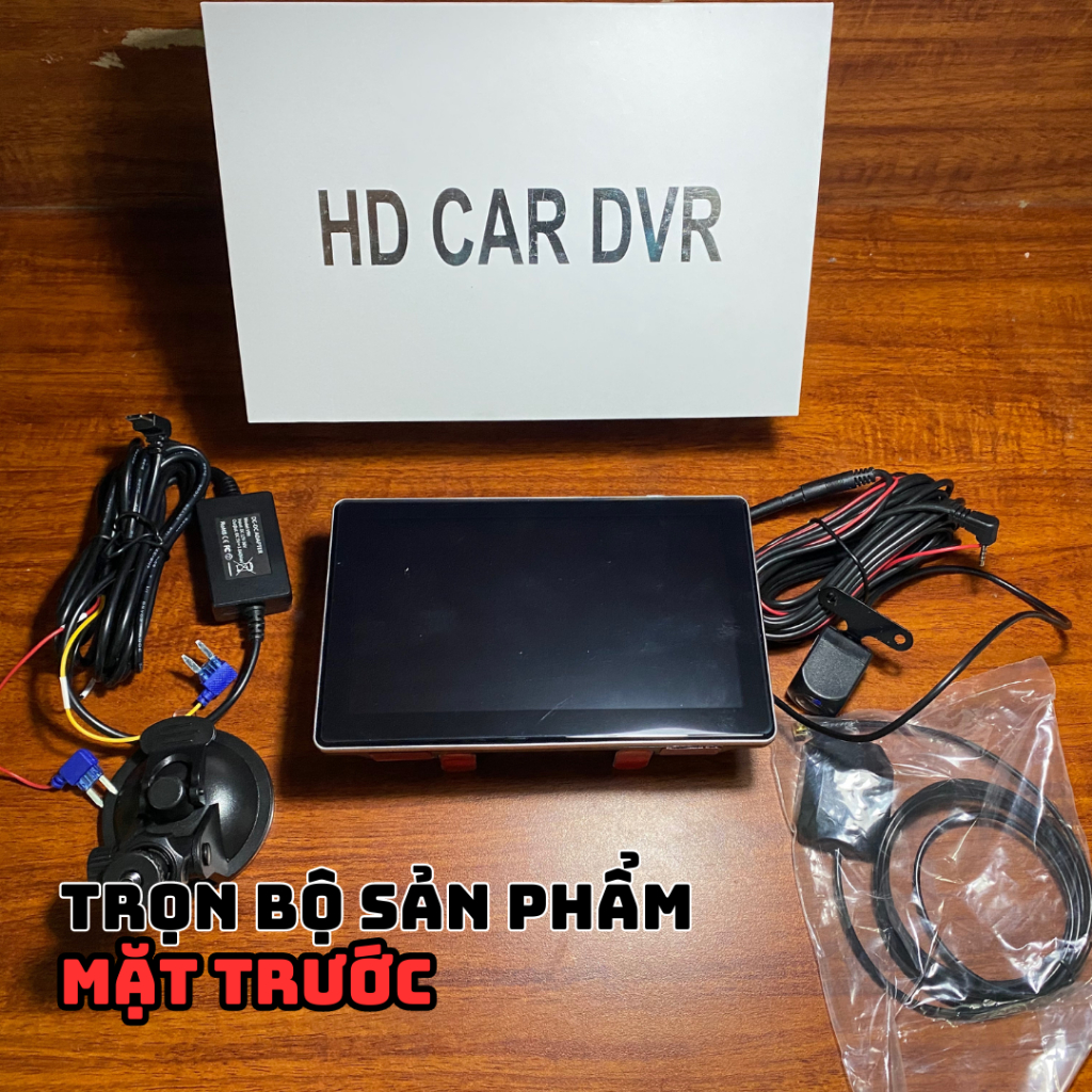 Camera hành trình kiêm màn hình Android V7 4G, Cảnh báo tốc độ, cam phạt nguội, ghi hình trước sau lùi xe có vạch kẻ