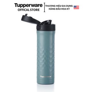 Bình giữ nhiệt Tupperware Easy Open Brighton 430ml - Bảo hành 12 tháng - Lõi bằng thép không gỉ 304