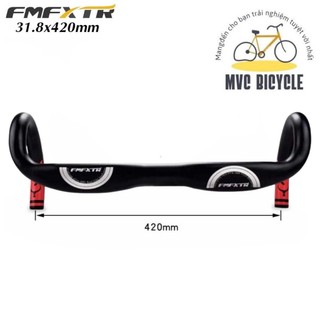 Ghi đông xe đạp thể thao ghi đông nhôm dẹp xe đạp road FMF XTR