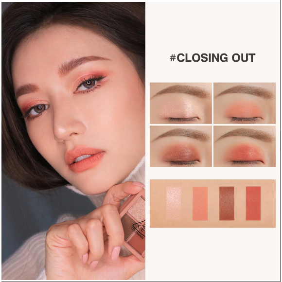 Bảng Phấn Mắt Mini 4 ô 3CE Multi Eye Color Palette