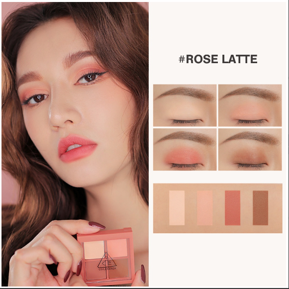 Bảng Phấn Mắt Mini 4 ô 3CE Multi Eye Color Palette (3.2g)