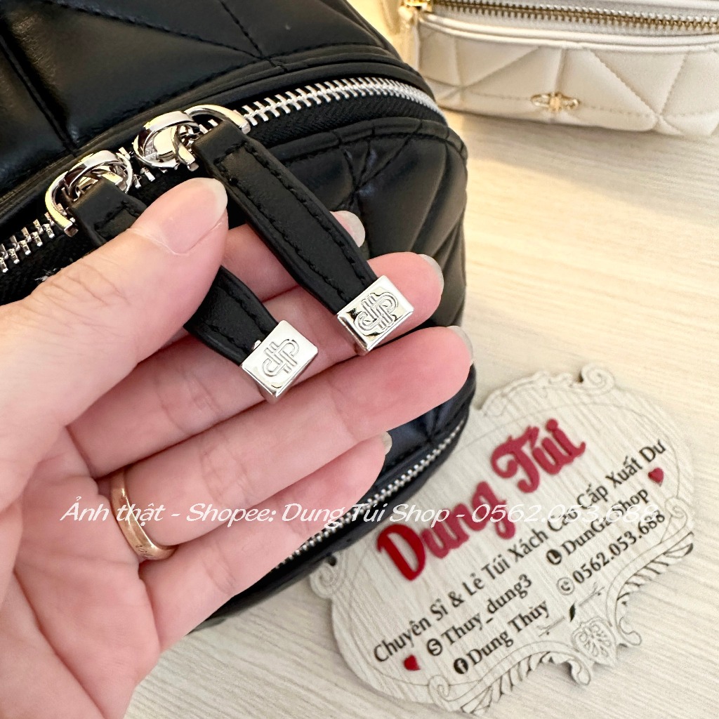 Balo nữ PDR size 17 form nhỏ gọn chất da dày dặn cao cấp PW286320001 full màu