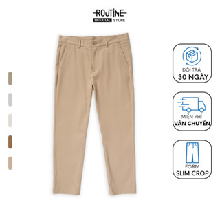 Quần Kaki Nam Chinos Form Slim Crop - Routine 10F21PCA002CR1
