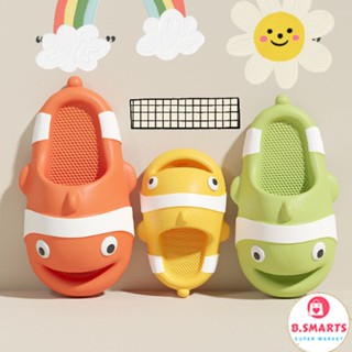 Dép quai ngang nam nữ hoạt hình cá hề Nemo ngộ nghĩnh cute, Dép bánh mì nam nữ unisex họa tiết con cá vui nhộn dễ thương
