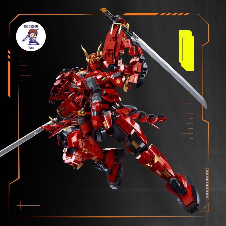 Đồ Chơi Lắp Ráp Người Máy Robot Mô Hình Samurai Takeda Shingen Mecha B1183