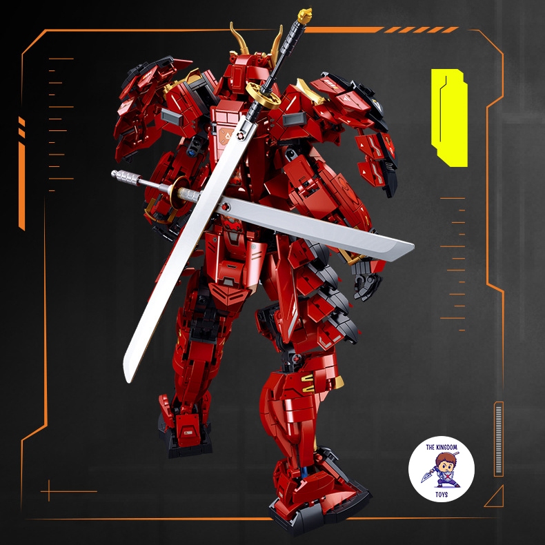 Đồ Chơi Lắp Ráp Người Máy Robot Mô Hình Samurai Takeda Shingen Mecha B1183