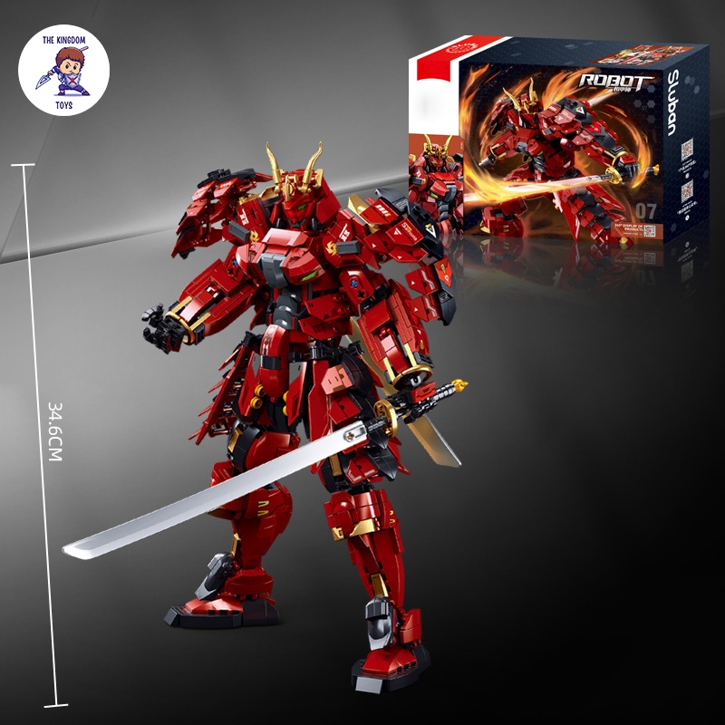 Đồ Chơi Lắp Ráp Người Máy Robot Mô Hình Samurai Takeda Shingen Mecha B1183