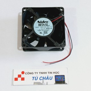 Quạt 7Cm / Dày 2.5Cm - Điện áp DC 12V (Loại 2 dây, Hàng tháo máy LK)