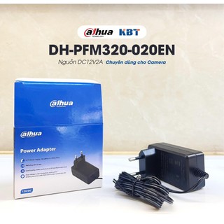 Nguồn Camera DAHUA 12V-2A DH-PFM320-020EN, Nguồn 12V2A chuyên dụng camera, Adapter Camera CCTV