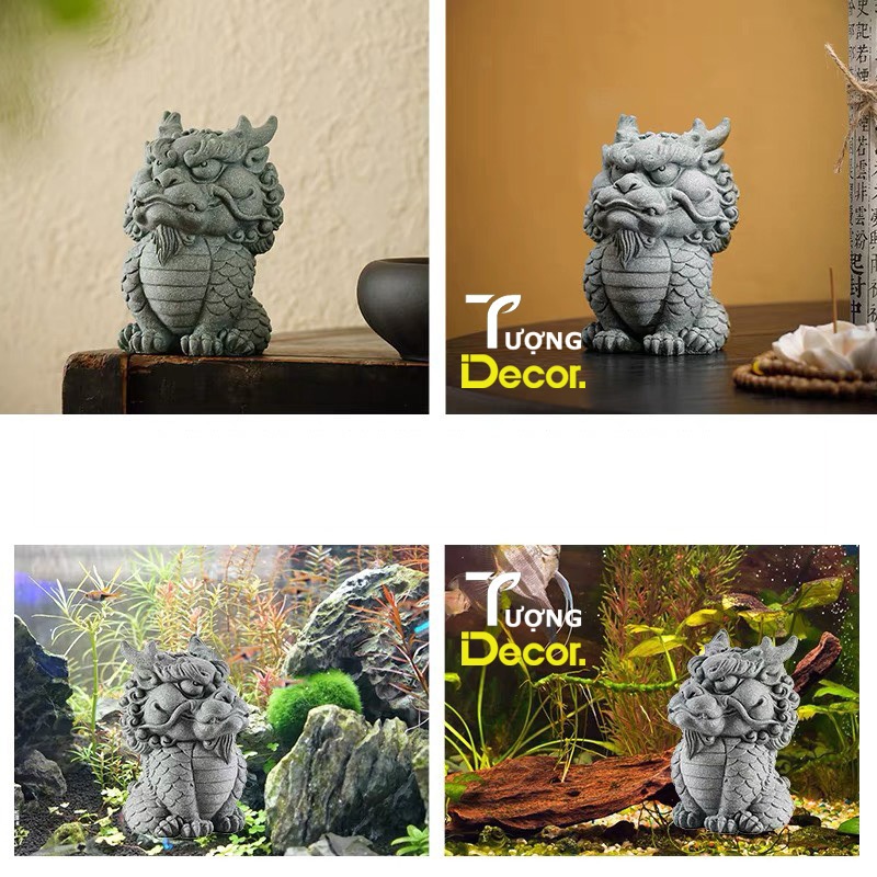 Tượng Kỳ lân đá sa thạch