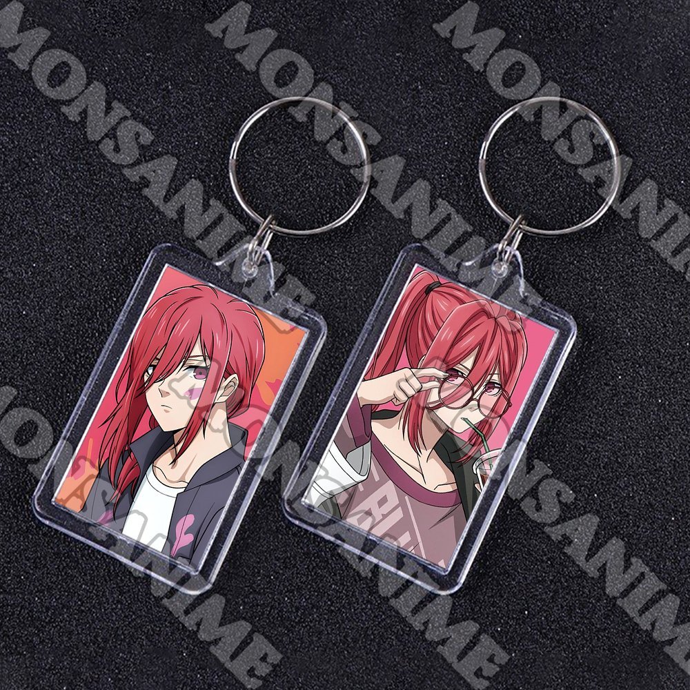 Móc khóa mica IN HÌNH BLUE LOCK ver BIỂU CẢM anime chibi xinh xắn tiện lợi dễ thương