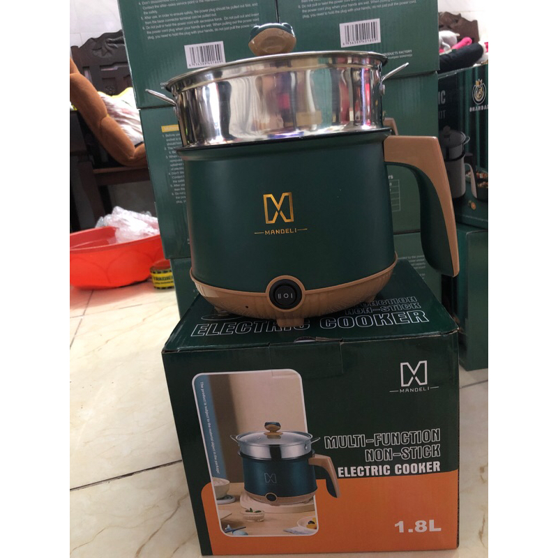 NỒI NẤU LẨU MÌ MINI LỒNG INOX HÃNG MANDELI ❤️❤️