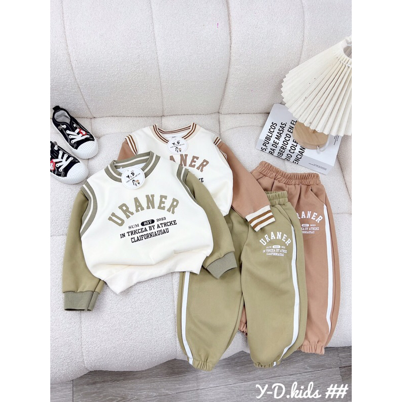 Bộ nỉ bé trai 9-17kg