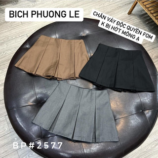CHÂN VÁY XẾP LY TO CẠP CAO FROM BASIC HÀNG QC MS20018